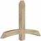 Ekena Millwork Bellingham Rough Sawn Timber Gable Bracket, Douglas Fir, 48"W x 32"H x 4"D x 4"F, 16/12 Pitch GBW048X32X0404BEL00RDF - alternate 2